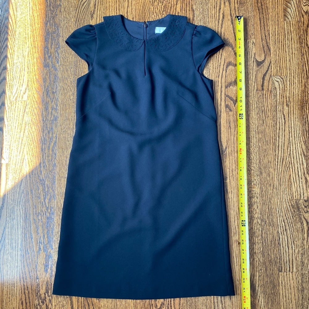 LOFT Capped Sleeve Shift Dress